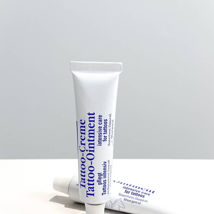 Pegasus Pro Tattoo Creme Ointment, Daily care cream, After Inked Tattoo Moisturizer, Aftercare Lotion, with Cajeputoil and Panthenol, Made in Germany for wholesale by Artschatz LLC