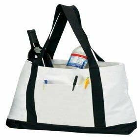 8871 Windward Large Cotton Canvas Classic Boat Tote