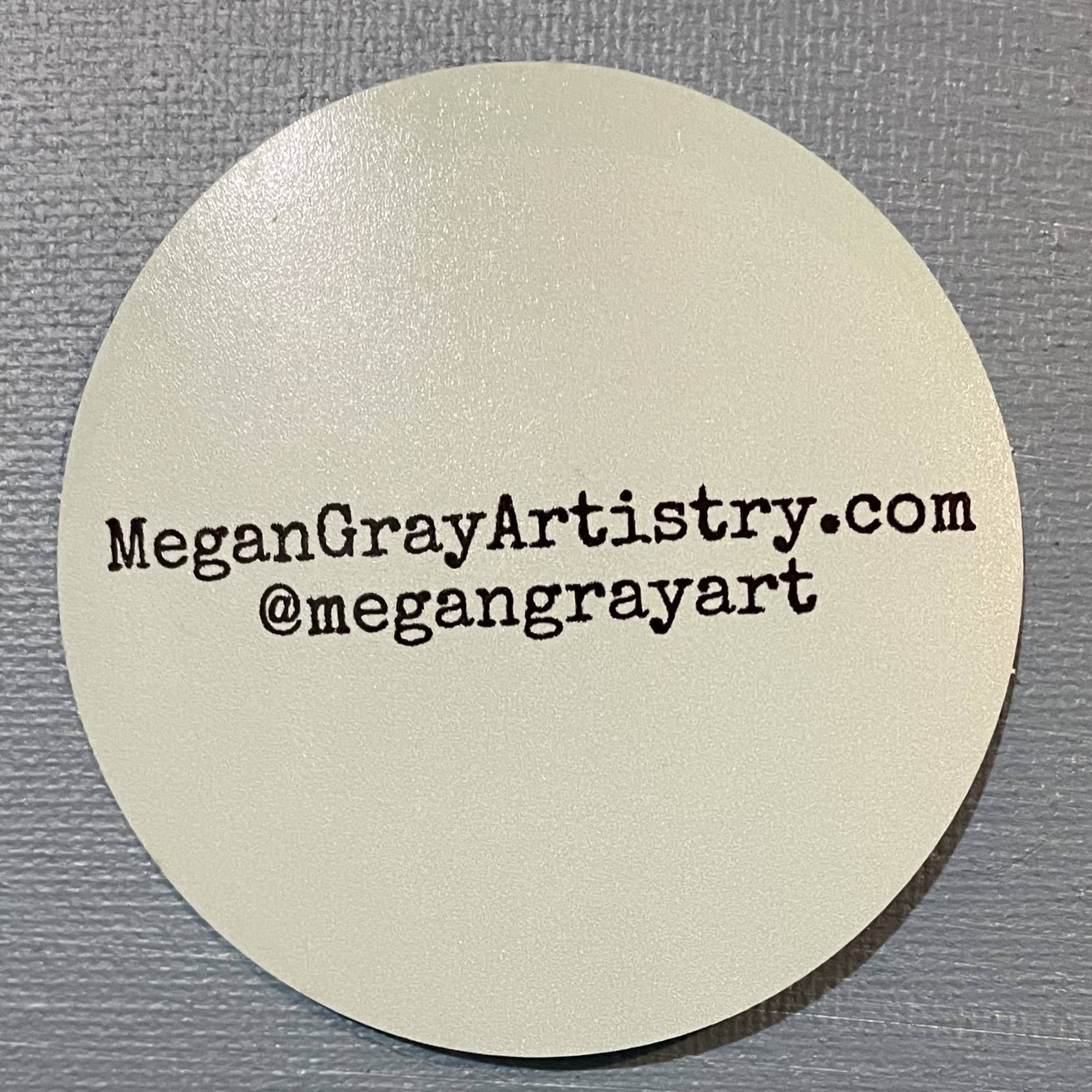 Megan Gray Art - Wholesale Sticker - Orca Oregon Coast Sticker1