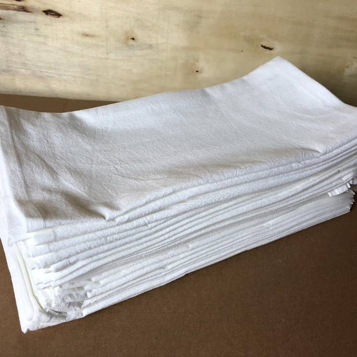 Mary's Kitchen Towels - Wholesale Tea Towel - Flour Sack Tea Towels, 19"x28", 100% Cotton, Dish Towels