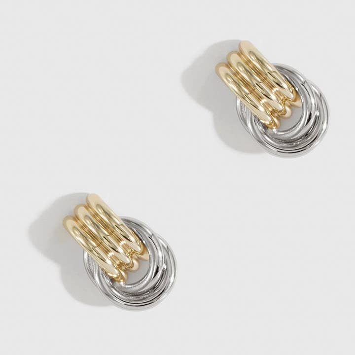 Mini-Twist-Ohrstecker für den Großhandel von DRAE COLLECTION