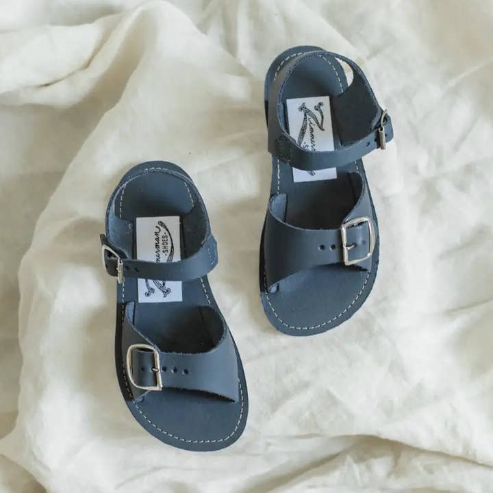 Stevie Sandal - Navy for wholesale by Zimmerman Shoes