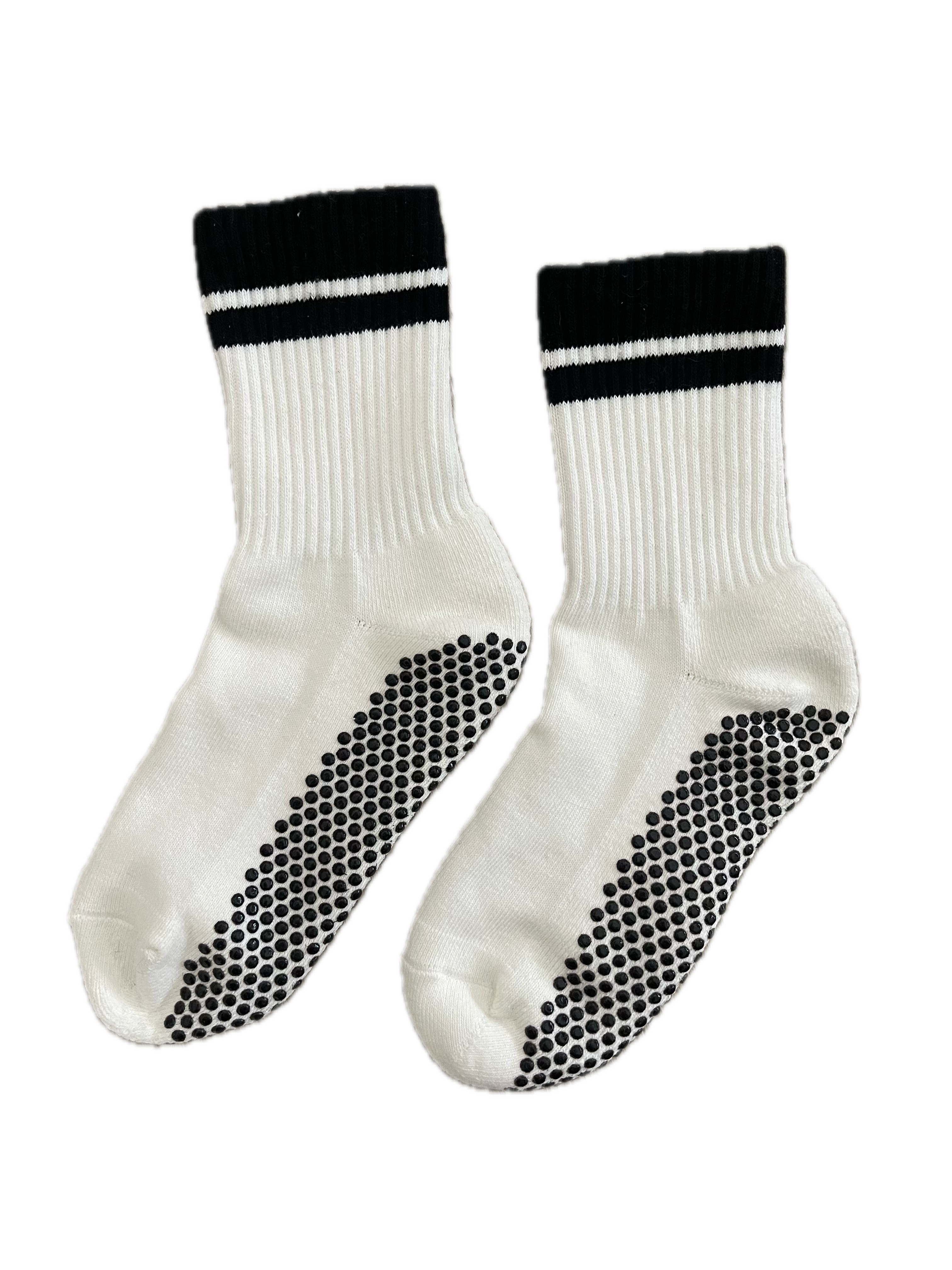 Lotties - Wholesale Socks - Women's - Retro Stripe Crew Grip Socks12