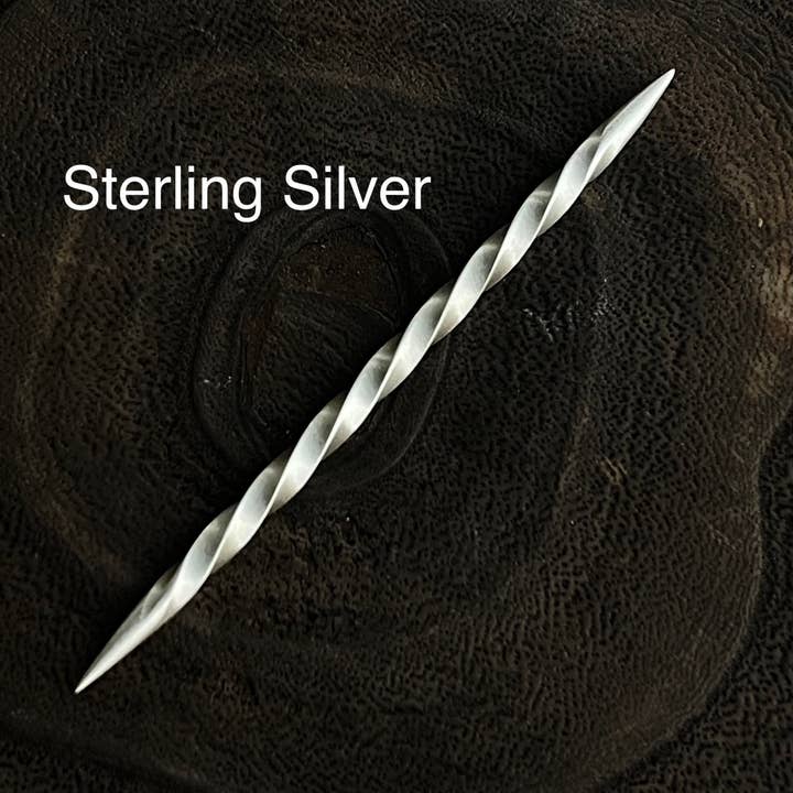 Boles silver, LLC - Wholesale Hat Accessory - Women's - 3-Pack Mixed Metal Cowboy Toothpick Set4