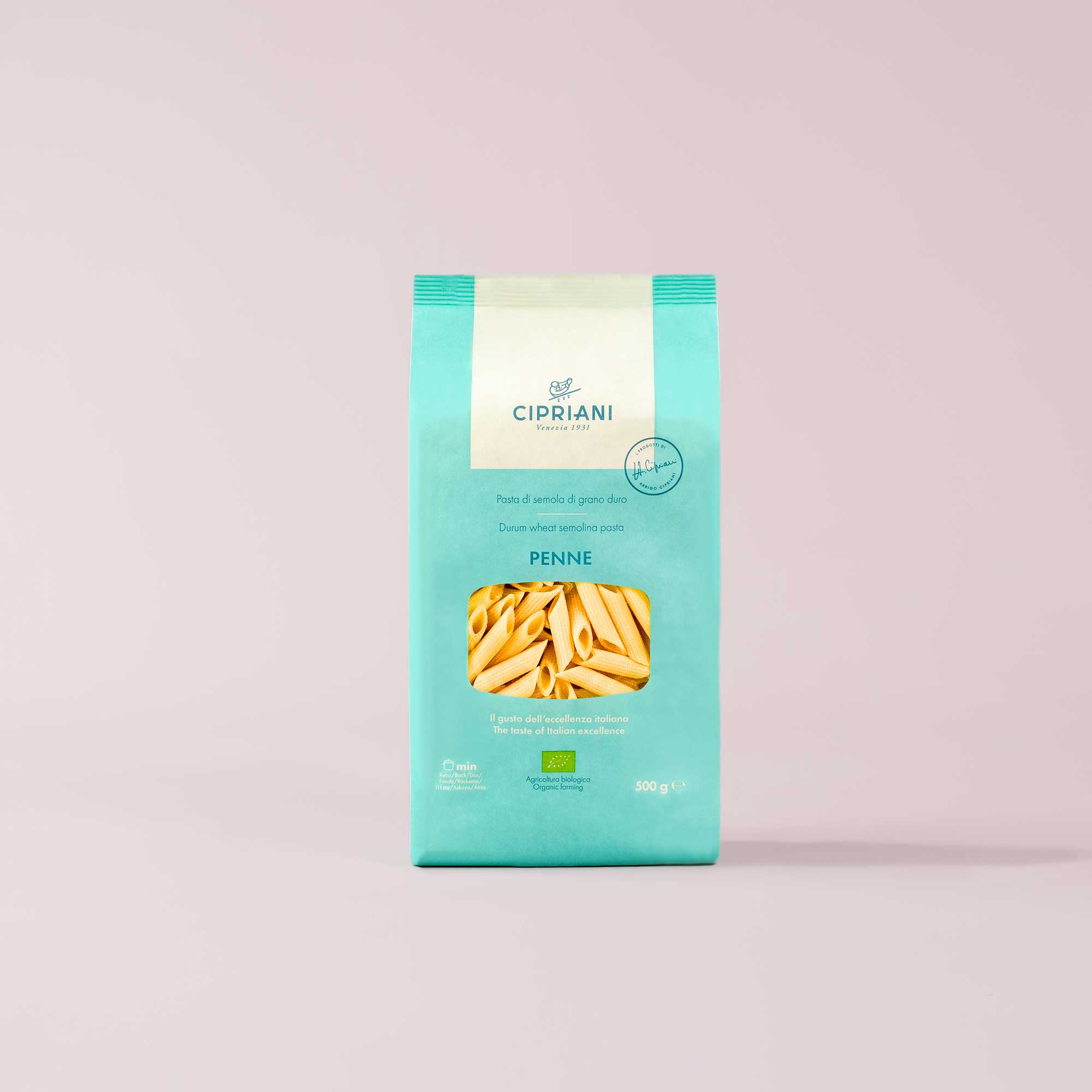 Cipriani Food – Massa por atacado – Penne Cipriani Biológicas - 500g0