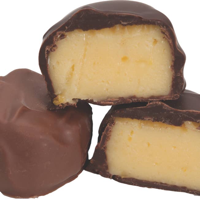 Coblentz Chocolate, Milk Choc Lemon Cream, 5lb Box for wholesale by Grandpa Joe's Candy Shop