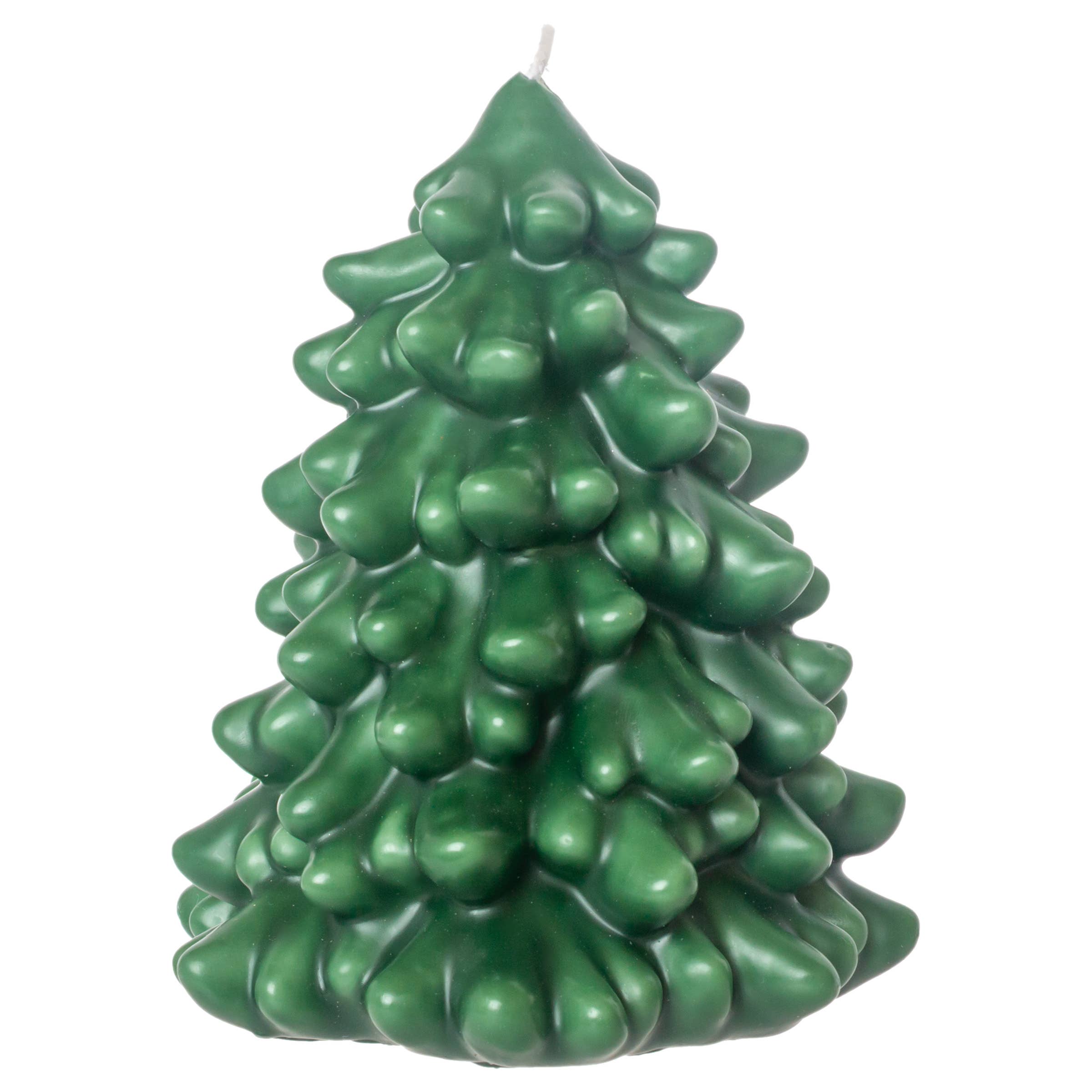 Boston International – Velas de decoração por atacado – Vela de Natal em forma de Árvore de Abeto Verde de 4"0