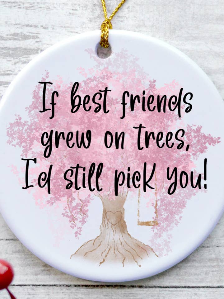 Best Friends Ornament, Best Friend Christmas Gifts for wholesale by It's So Perfect