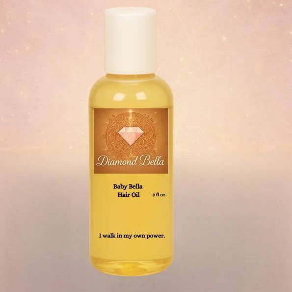 Huile capillaire Baby Bella 3 fl oz pour la vente par Diamond Bella