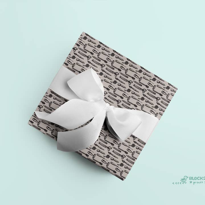 Block21Prints - Wholesale Flat Wrap - Art Tools Wrapping Paper – Single Sheet for Creatives1