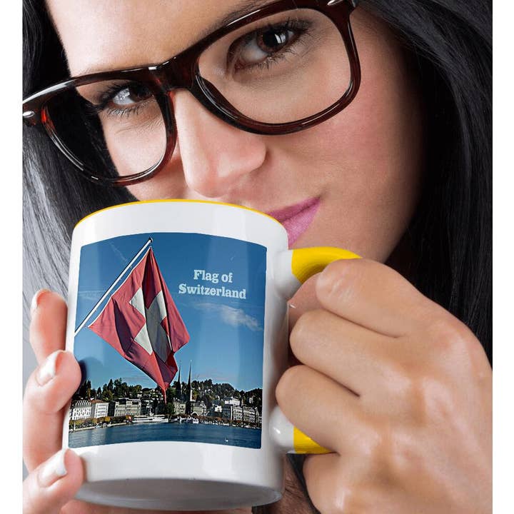 3dRose - Wholesale Coffee Mug - 3dRose, Flag of Switzerland Photo and Country Side, Mug1