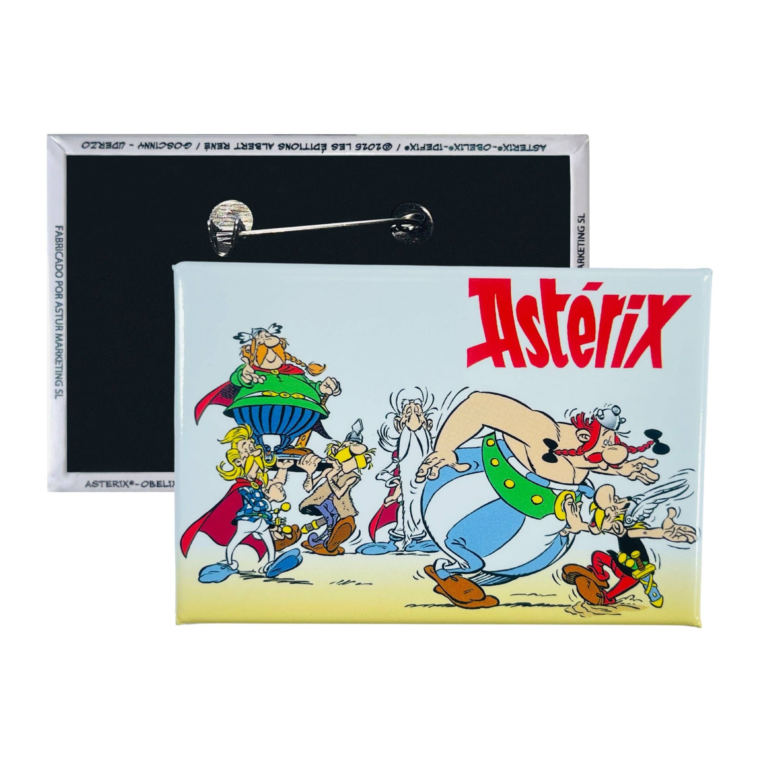 Astur Pins - Wholesale Reversspeld/knoop - CHAPA © Asterix - Obelix wil zich lanceren - B#560