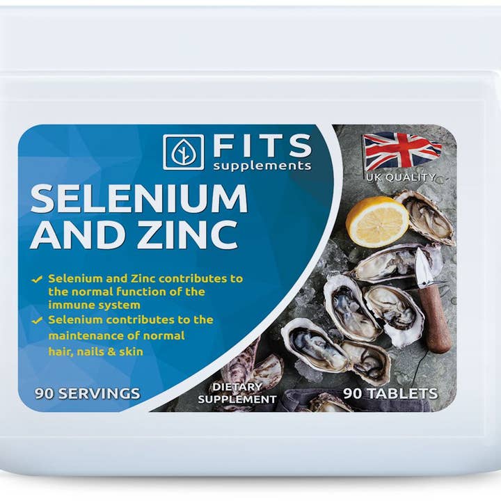 Selen og zink 90 tabletter for engroshandel hos FITS