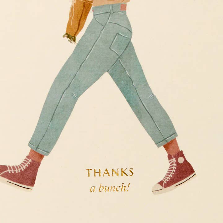 Gabrielle & Celine Greeting Cards Australia - Wholesale Thank you card - Thank You Card | Sustainable Foil Greeting Card1