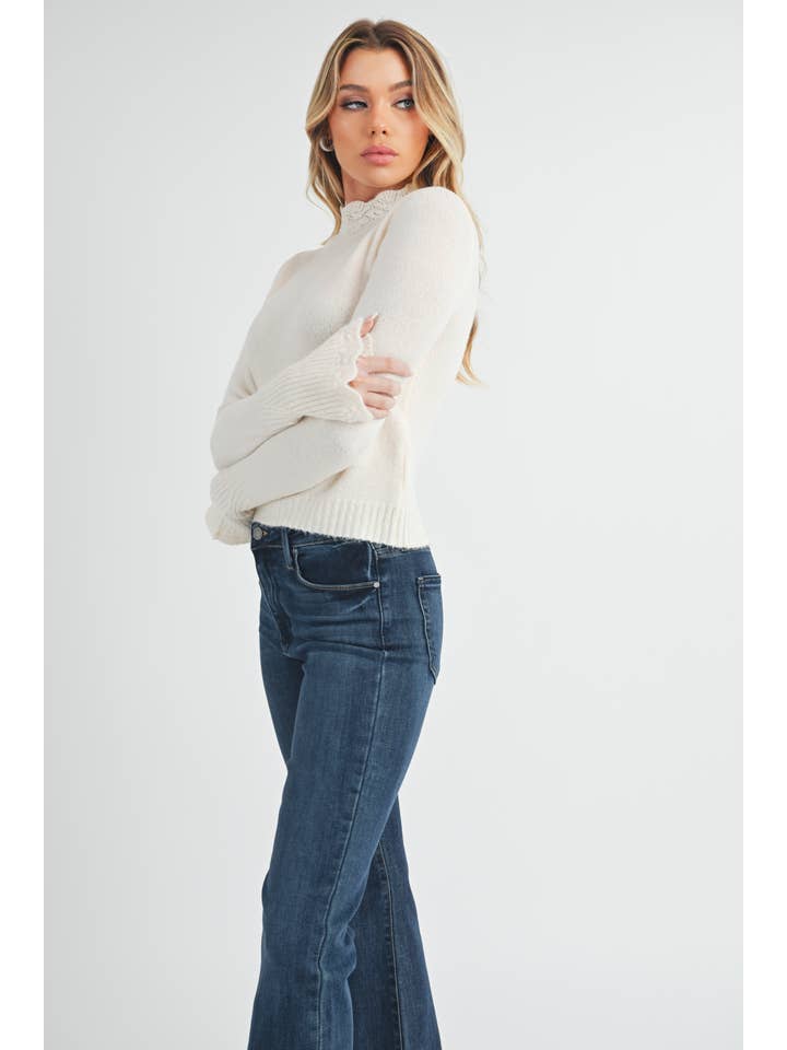 AEMI + CO - Wholesale Knit Sweater - Women's - 3225EK Mea Sweater