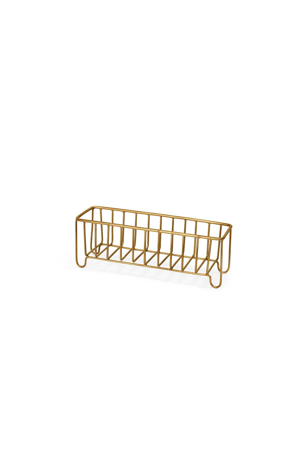 Fog Linen Work - Wholesale Basket - Brass Wire Slender Basket2