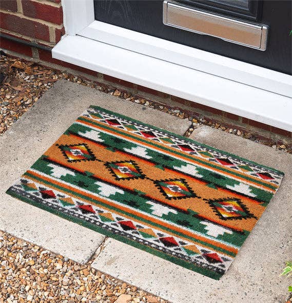 El Paso Saddleblanket - Wholesale Door Mat - Outdoor Coir Mat, design #1911