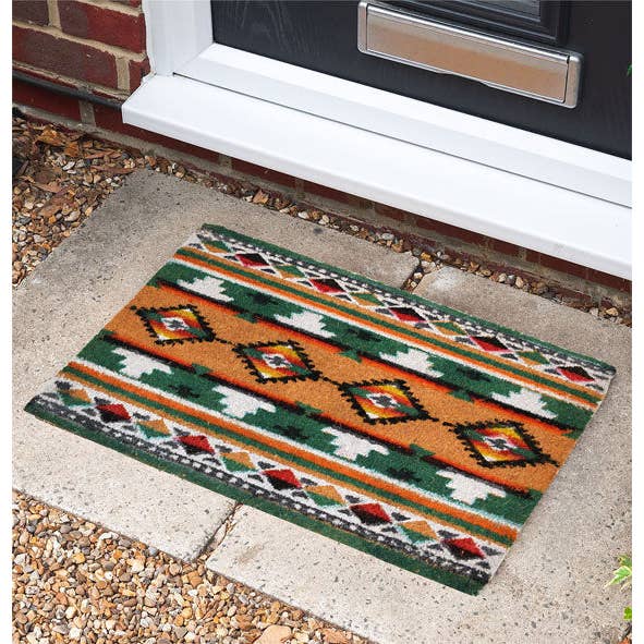 El Paso Saddleblanket - Wholesale Door Mat - Outdoor Coir Mat, design #1911