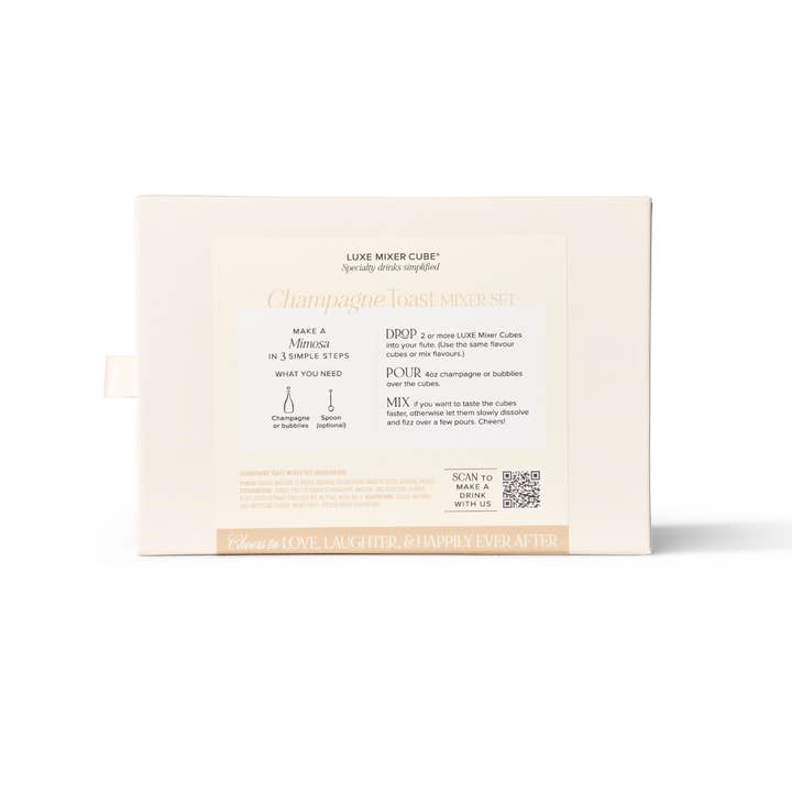 TEASPRESSA | LUXE Mixer Cube - Wholesale DIY Drink Kit - Bridesmaid Proposal Champagne Kit 2