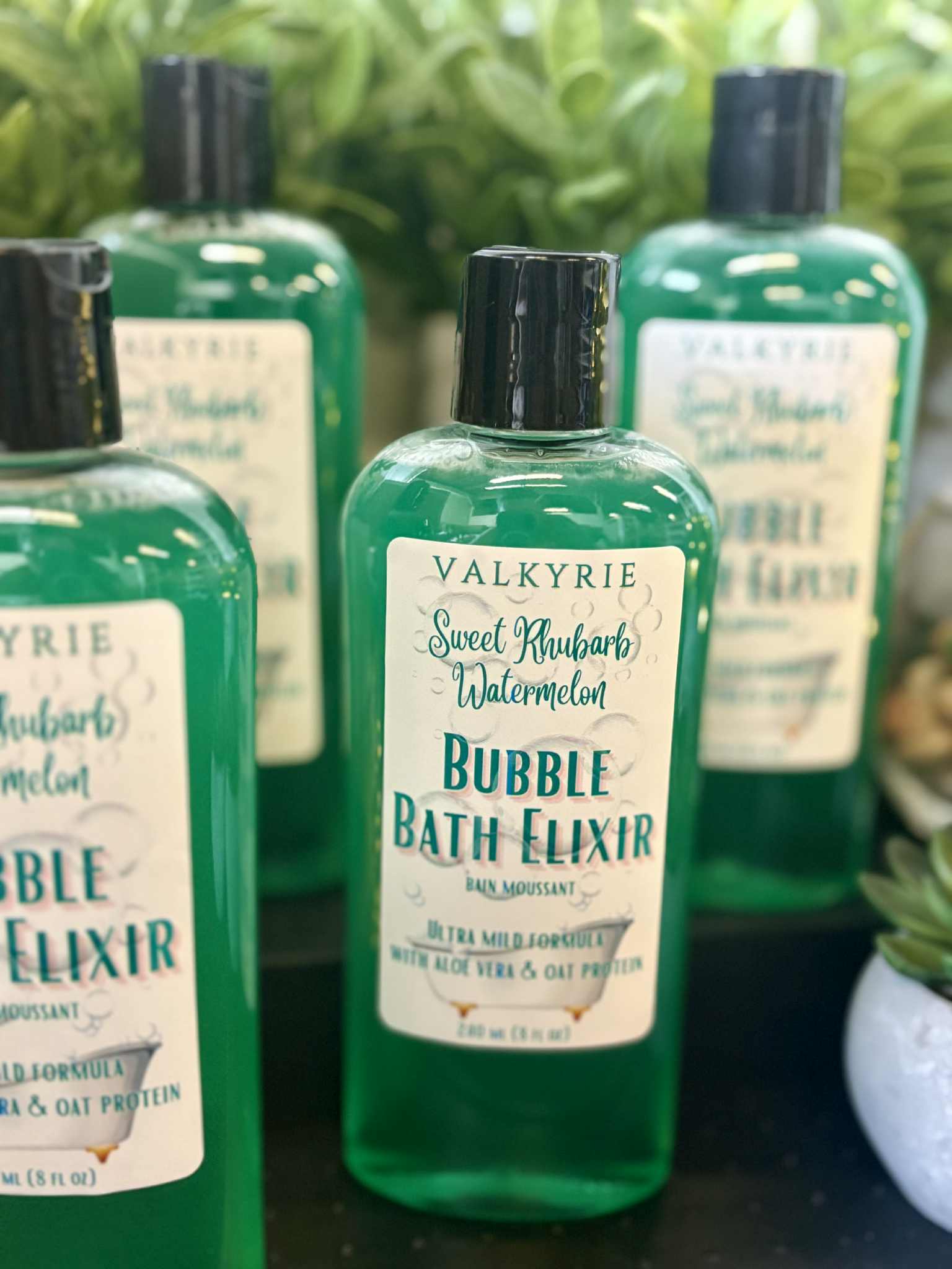 Valkyrie Global - Wholesale Bubble Bath - Bubble Bath Elixir - Sweet Rhubarb Watermelon0