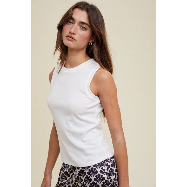 OFF WHITE BASIC TANK TOP / WL25-10155 for wholesale on Faire2