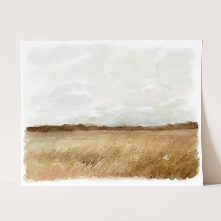 Solitude - Impression sur papier giclée à l'aquarelle pour la vente par Tabitha Paige Fine Art