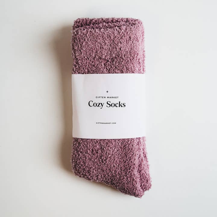 Giften Market - Wholesale Socks - Women's - Cozy Cloud Socks - Orchid Purple - Women's Self-Care Gifts1