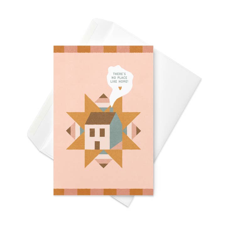 There’s No Place Like Home Greeting Card - WHOLESALE (PREORDER) for wholesale by Toad & Sew