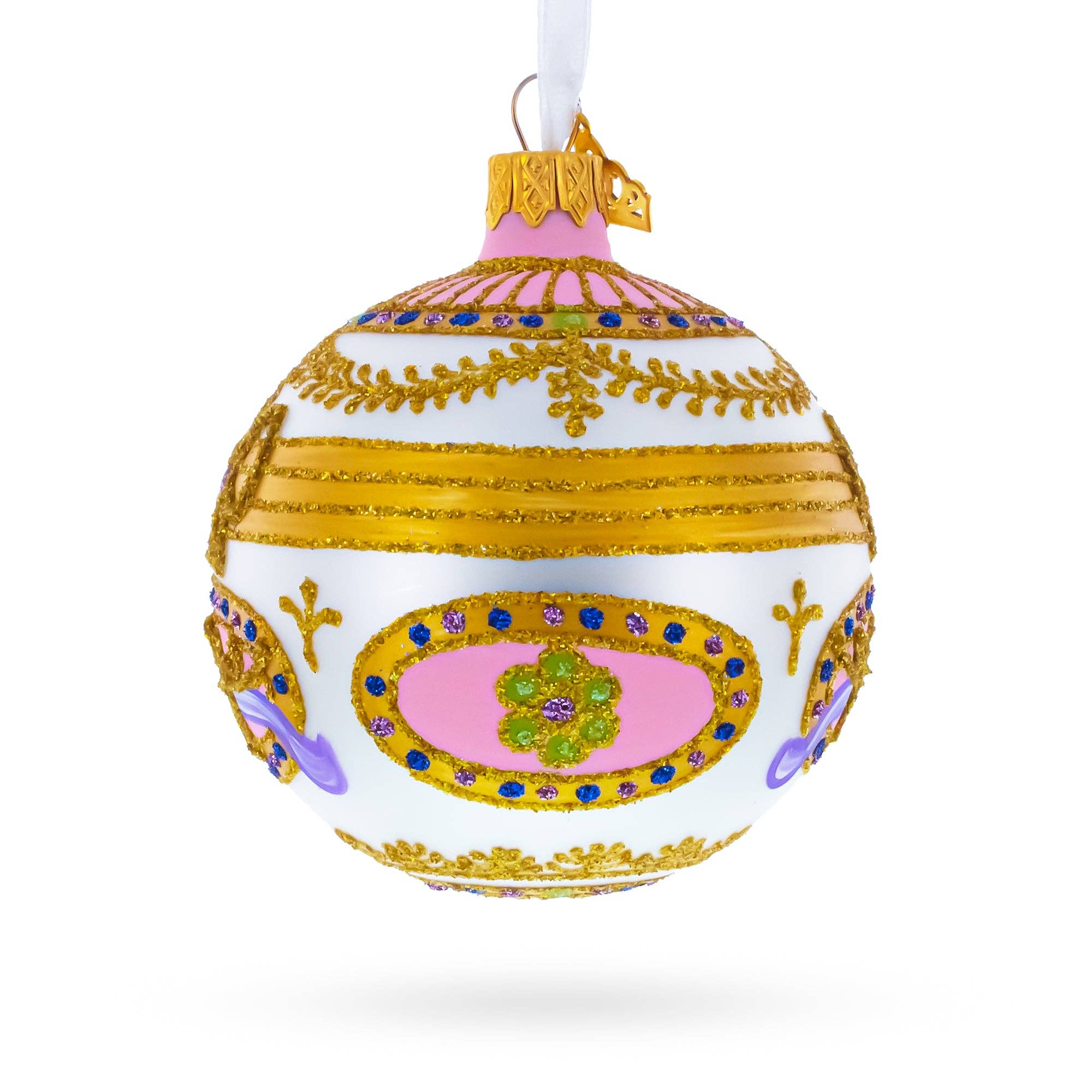 BestPysanky - Wholesale Ornament - 1903 Bonbonniere Royal Glass Ornament1