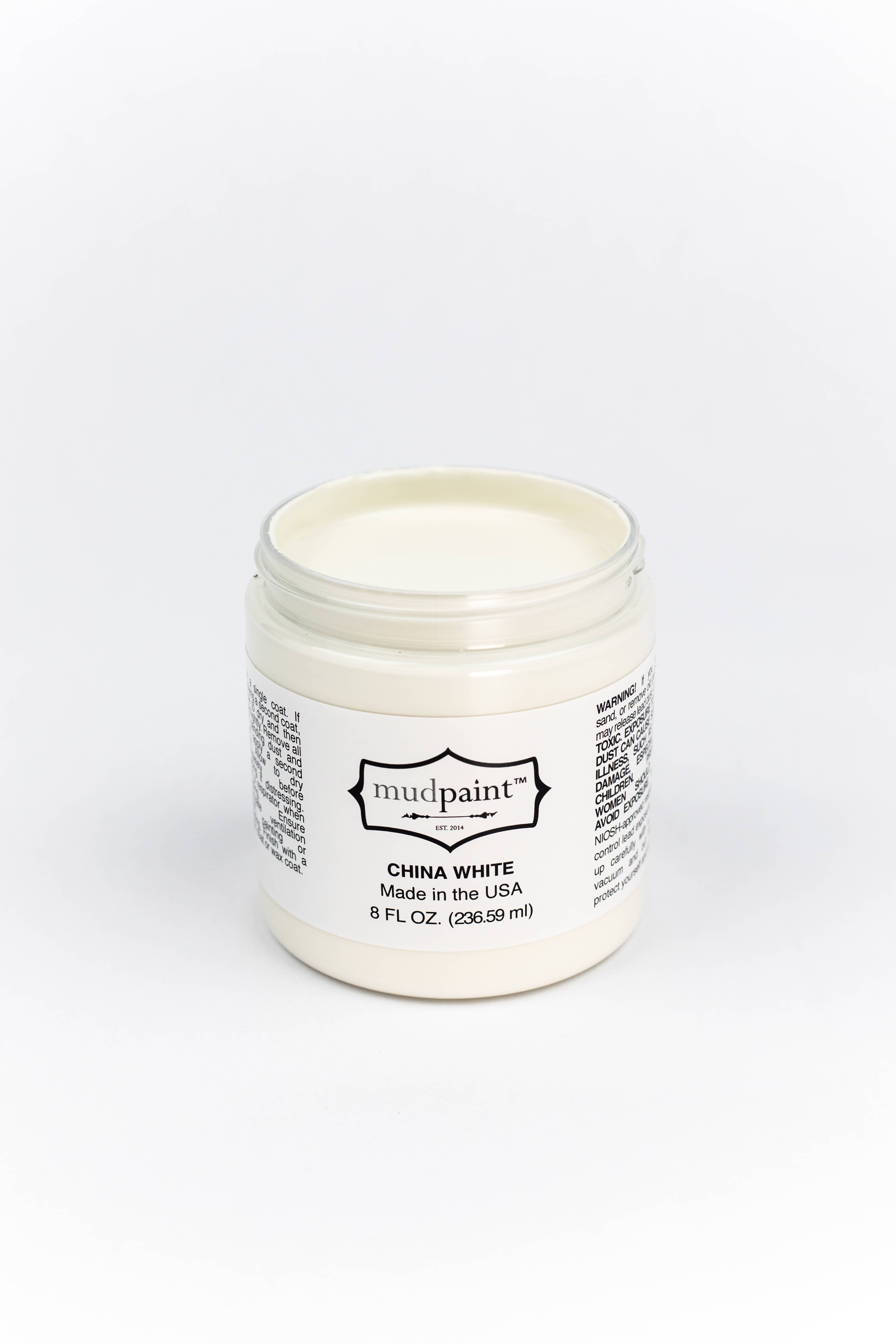 MudPaint - Wholesale Paint Set - China White - MudPaint Clay Furniture Paint9