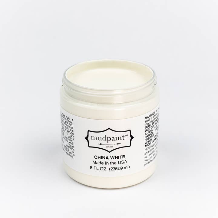 MudPaint - Wholesale Paint Set - China White - MudPaint Clay Furniture Paint9