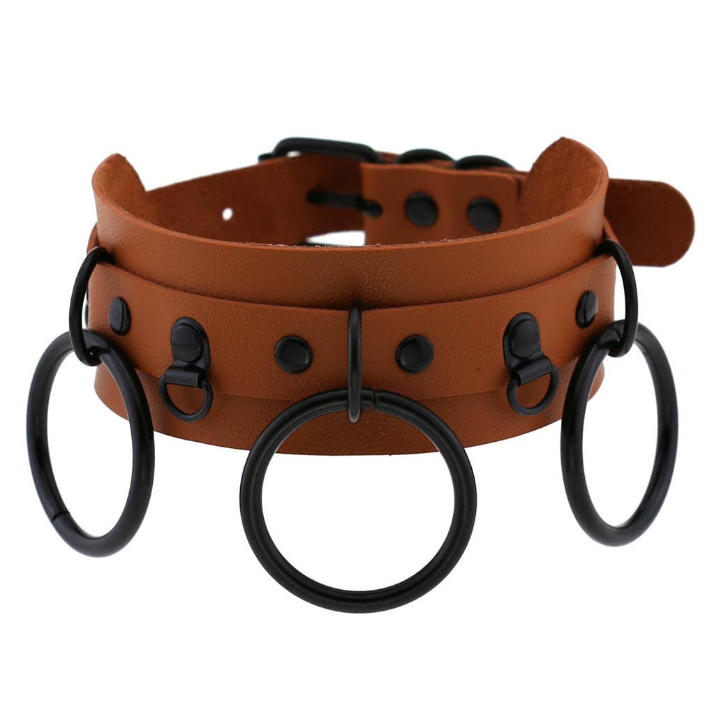 SALINA TRADING INC - Wholesale Choker/Collar - Triple Ring Collar7