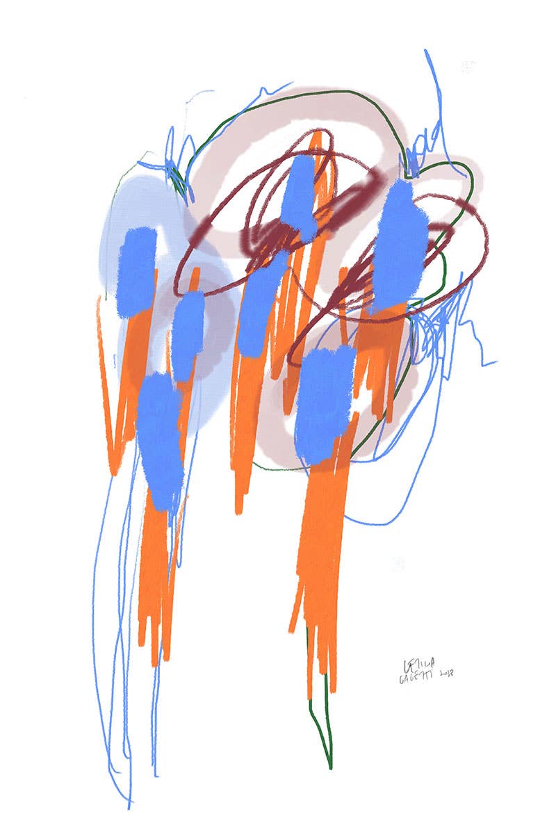 OWO Ceramics - Vendita all'ingrosso Stampa artistica - Flores Y Vino Giclée Stampa d'arte di Leticia Gagetti7