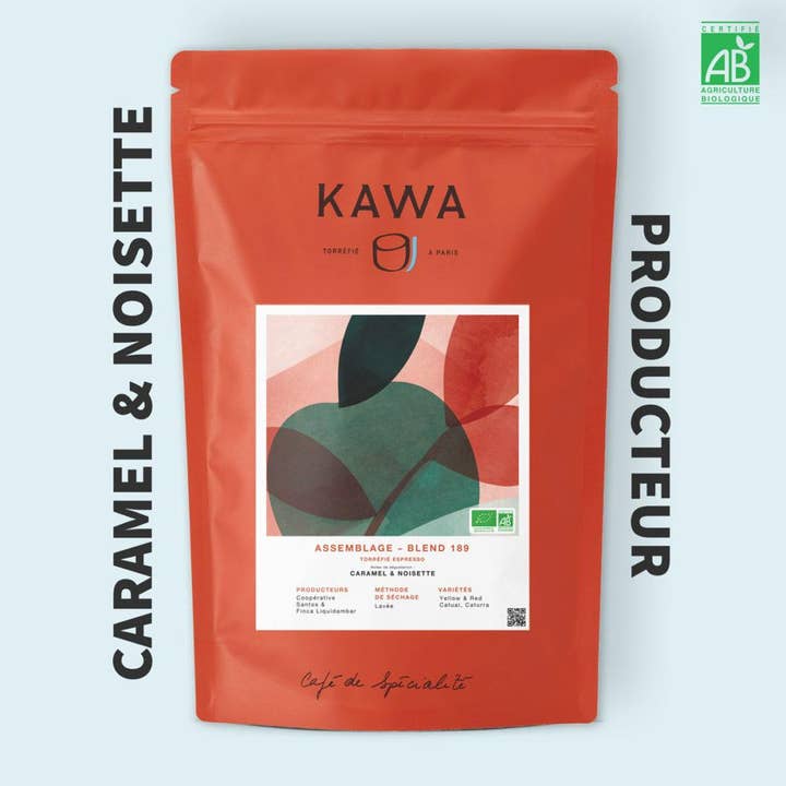 Biologische hele bonen koffie - Blend 189 - 200 g voor wholesale door Kawa Coffee
