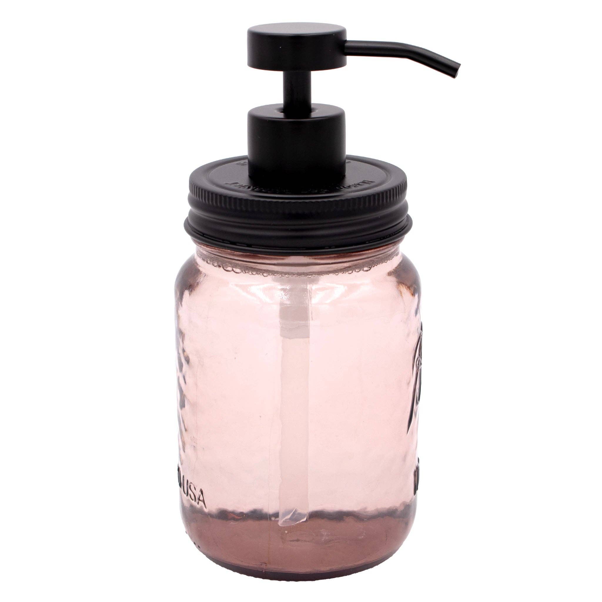 Mason Jar Lifestyle - Wholesale Soap Dispenser - Matte Black Soap Pump Lid Kit for Mason Jars2