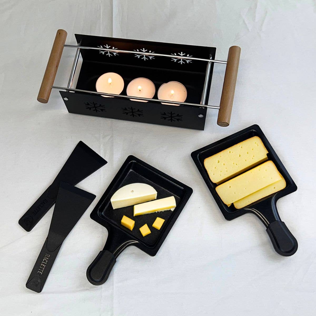 Zenker - Wholesale Kitchen Appliance - Candlelight raclette for 2 people Fackelmann culinary specialties3