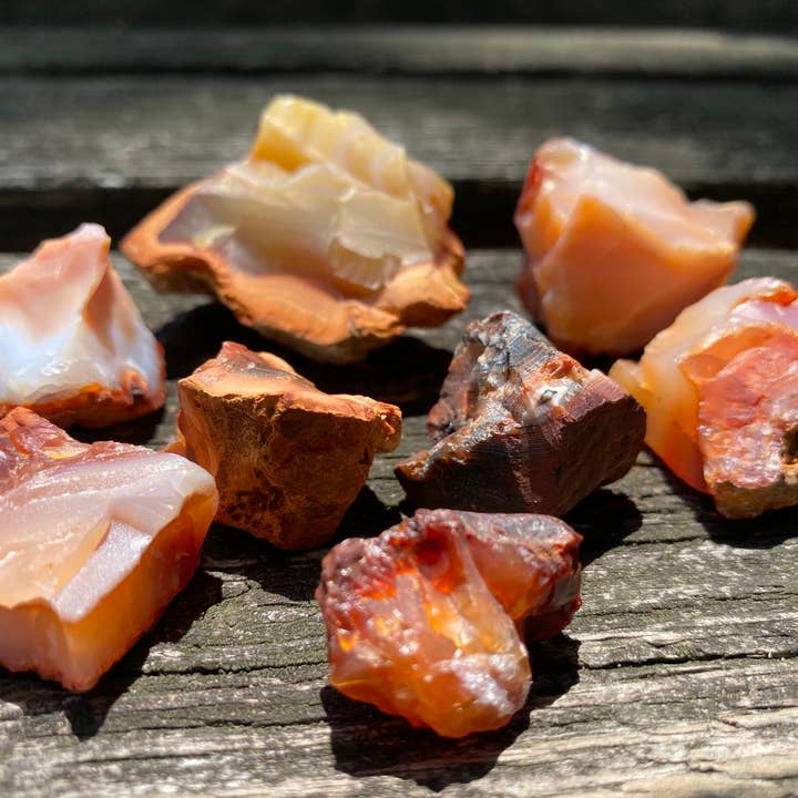 Kamicr8tions - Wholesale Spiritual Stone/Crystal - Raw Carnelian