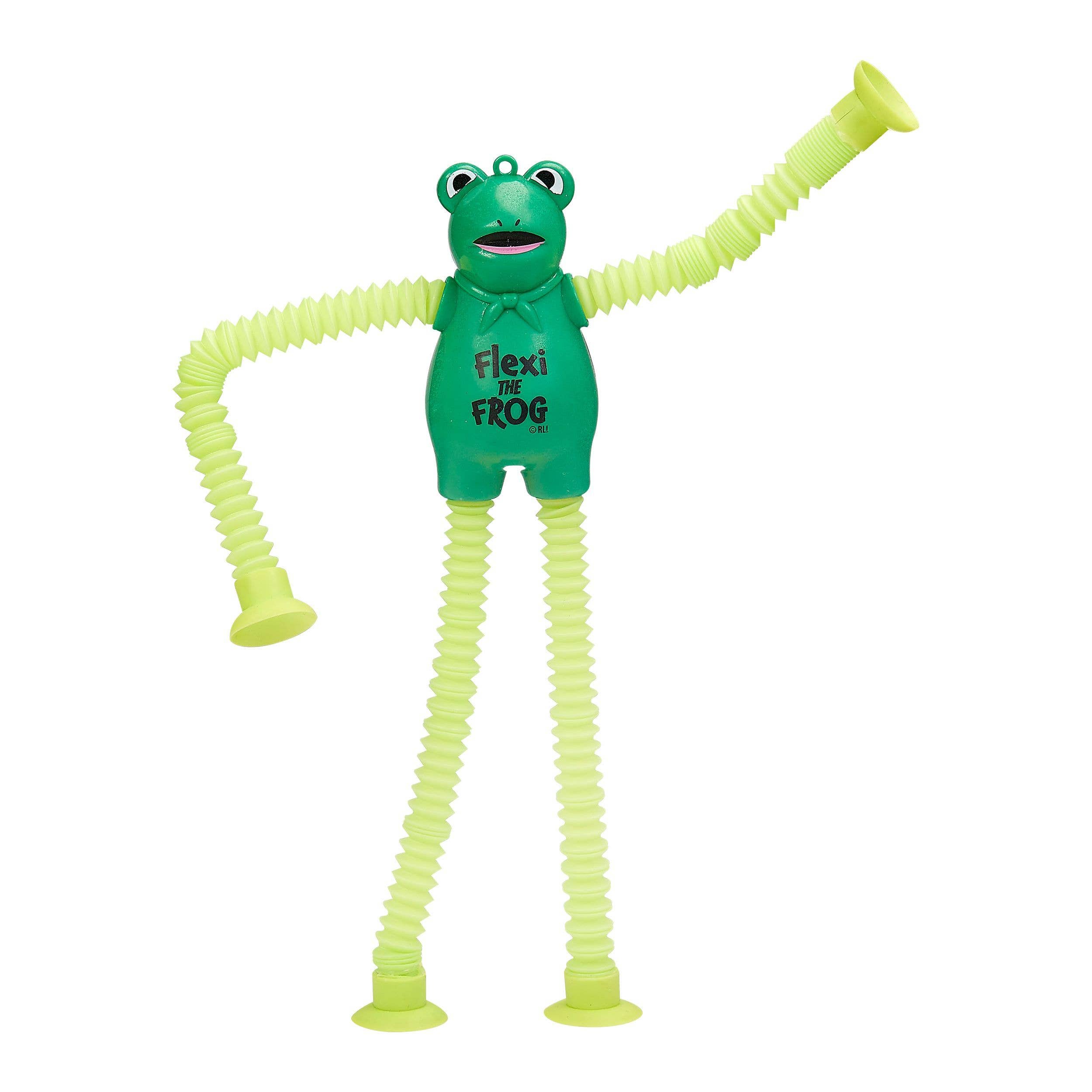 Rite lite – Großhandel Klassisches Spielzeug – Kinder – Passah "Flexi der Frosch" Pop-Rohr-Spielzeug, Kunststoff, 60