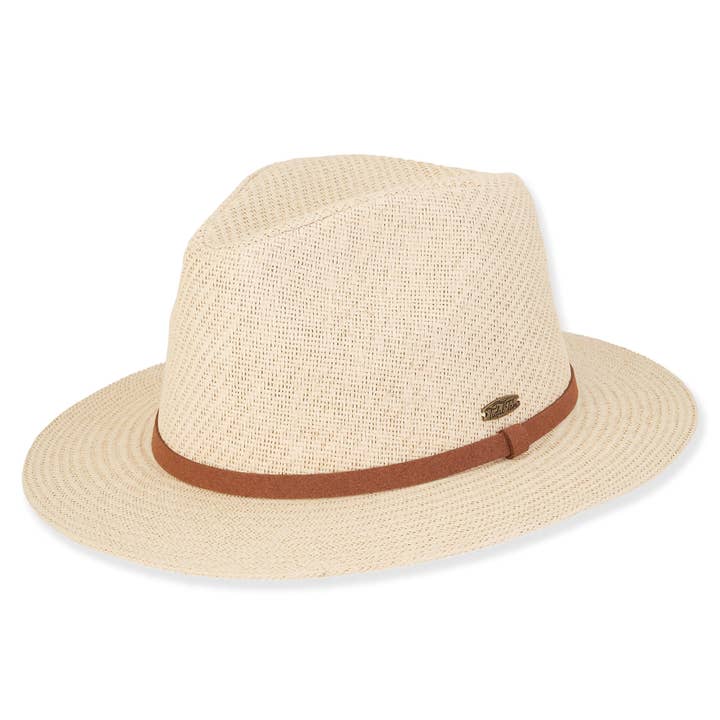 Natural, Paperstraw Fedora, Brim 2.5" | HTT1178 XL for wholesale by Headwear & Handbag Collections by Sun 'N' Sand