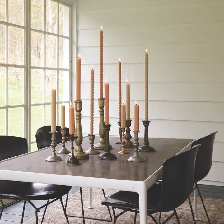 The Floral Society - Wholesale Tapered Candle/Candlestick - 6" Fancy Taper Candles12