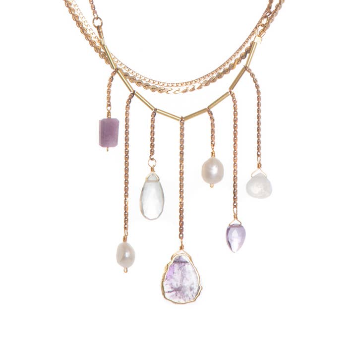 Nilima Necklace for wholesale by Hailey Gerrits