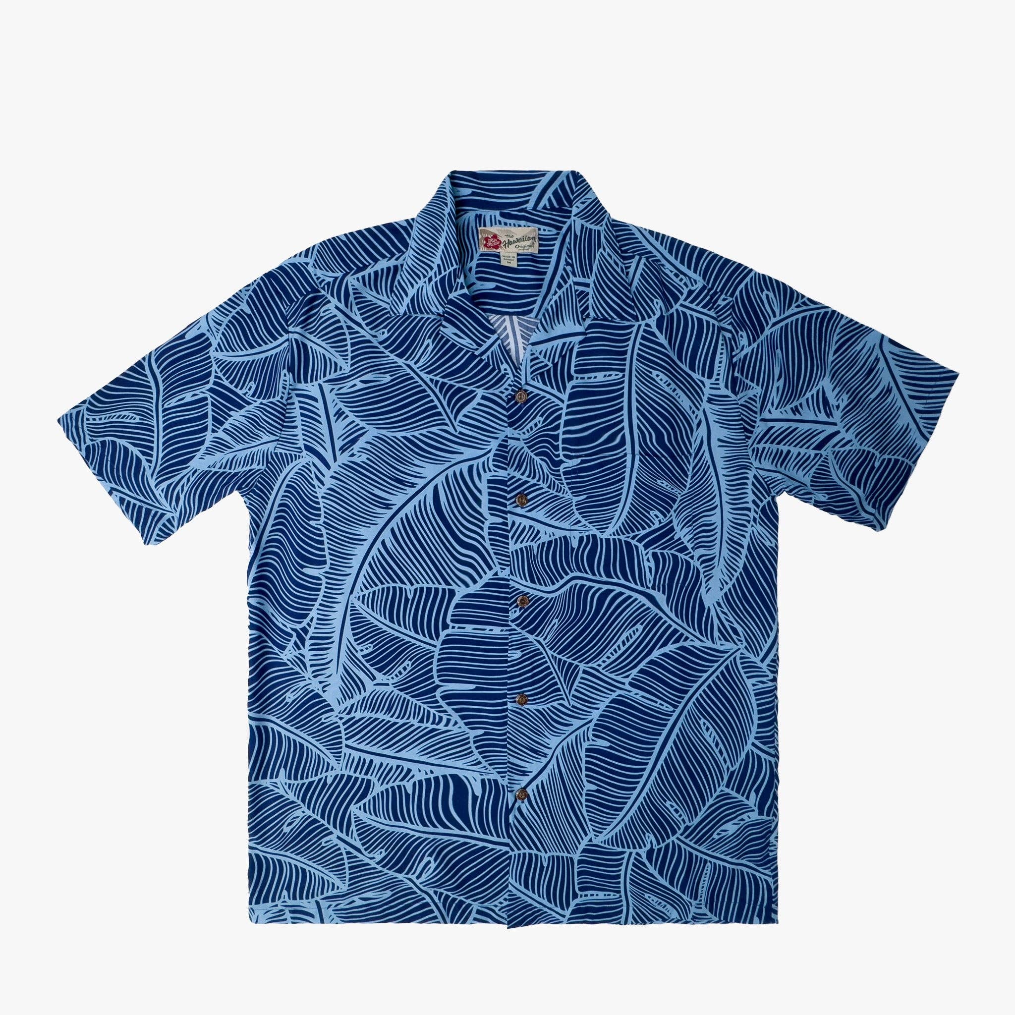 Hilo Hattie - Wholesale Button Down Shirt - Men's - Banana Leaf Aloha Shirt0