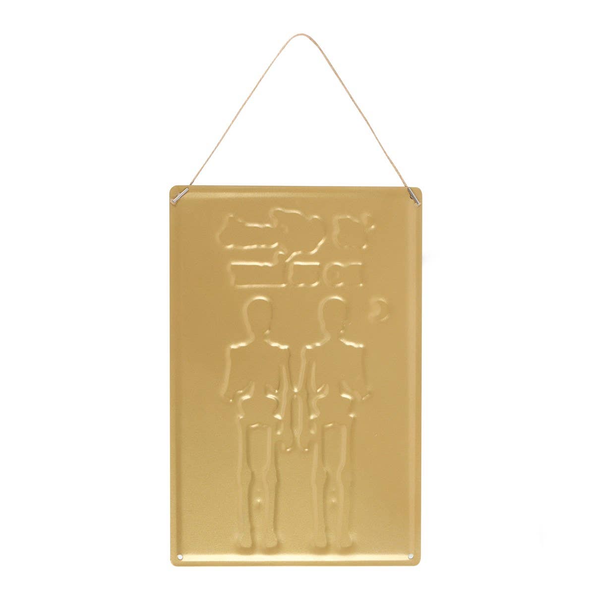 Pacific Trading - Wholesale Sign - Til Death Do You Part Couple Hanging Sign Decor2