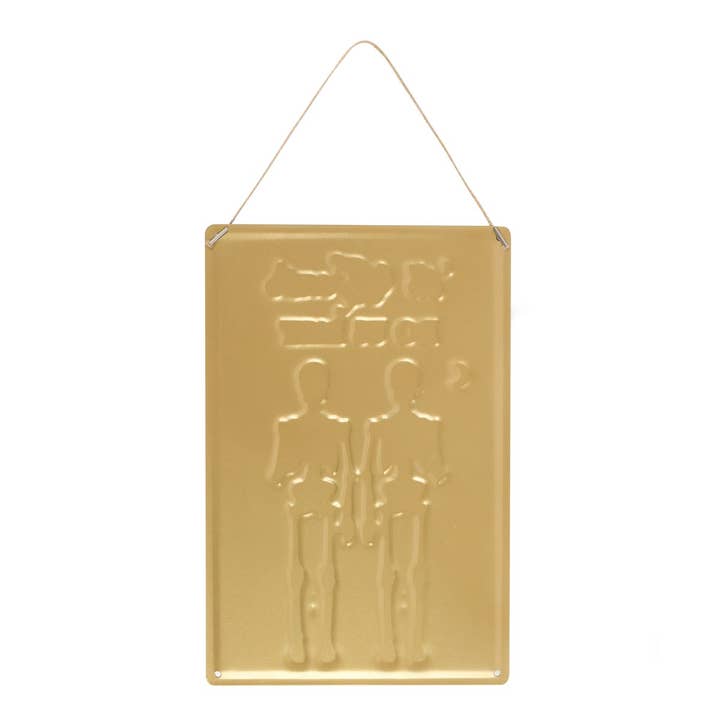 Pacific Trading - Wholesale Sign - Til Death Do You Part Couple Hanging Sign Decor2