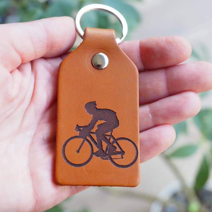 Stabo – wholesale Keychain – Unisex – cyclists leather handmade key chain2