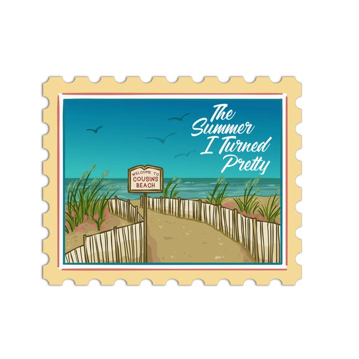 Girls Printing House - Wholesale Sticker - The Summer I Turned Pretty Textured Stickers0