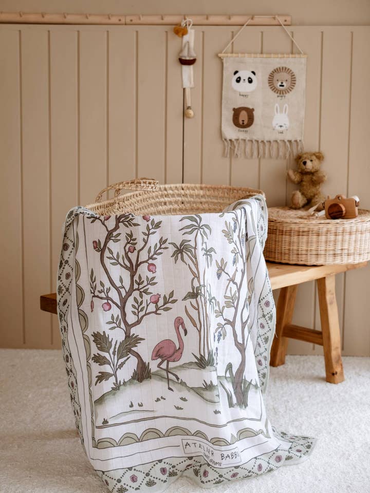 Atelier Babbi - Wholesale Bedding Blanket - Kids & Baby - Double-Layer Muslin Blanket - Spring