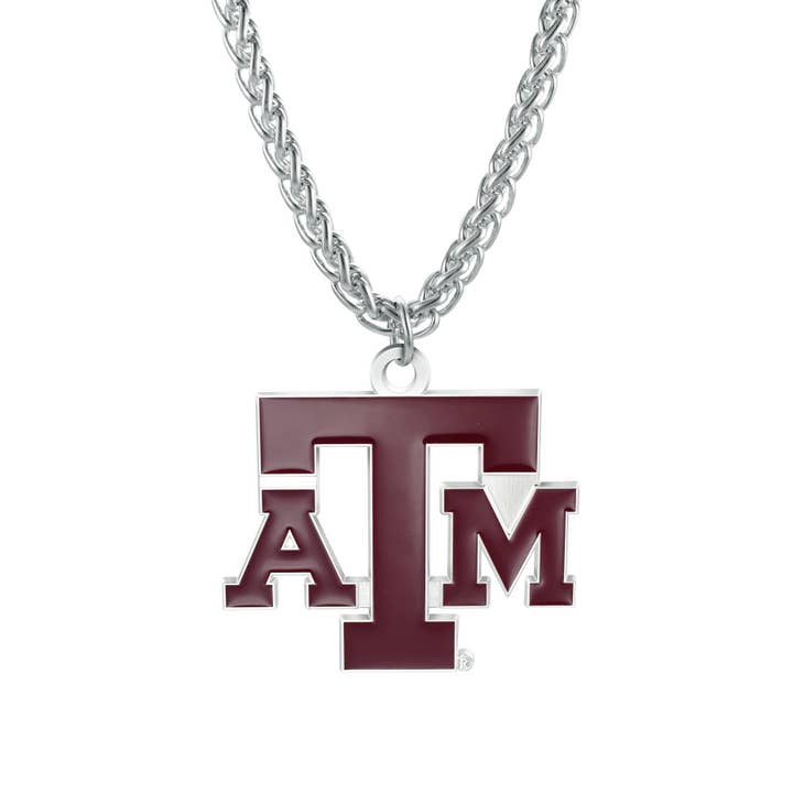 NCAA Texas A&M Aggies Primary Team Logo Necklace for wholesale by Simran International