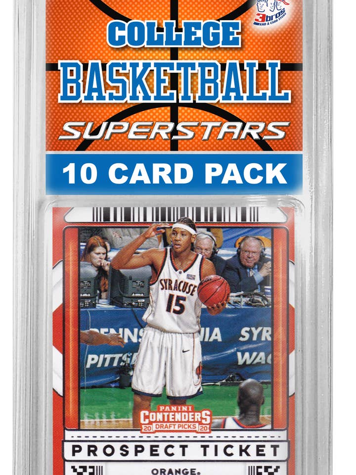 10-Card Syracuse Orange College Basketball Superstars Kit for wholesale by 3bros And A Card Store