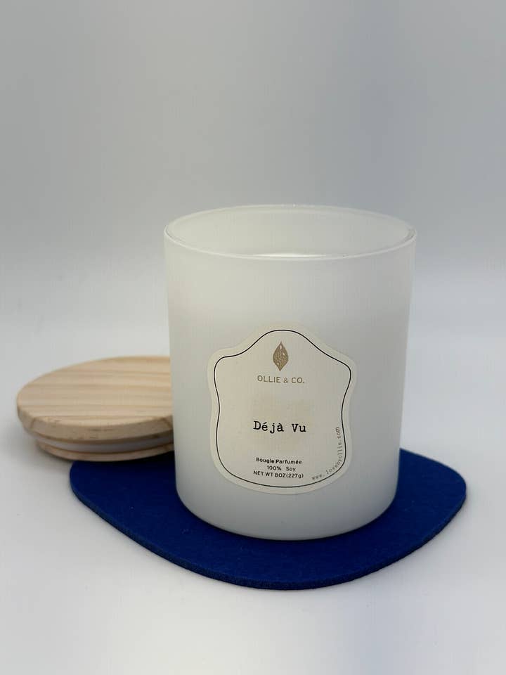 Déjà vu 8oz for wholesale by Ollie & Co. | Unique Home Fragrance